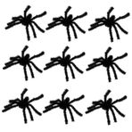 ibasenice 60 peluş örümcek cadılar bayramı korkunç örümcek modelleri duvar sticker ürpertici örümcek halloween costume cadilar bayrami kostumu oyuncak örümcek sahne akın