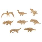 ibasenice 8 Altın Kıyafeti Masaüstü Oyuncakları Masa Topper Çocuk Takım Elbise Dekoratif Dinozorlar Modelleri Çocuk Dinozorlar Oyuncaklar Dinozorlar Oyuncak 8 Parça Set Pvc
