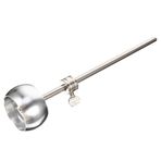 ibasenice Alaşımlı Tokmak Davul Seti için Yedek Parça Kick Davul Pedal Hammer Gümüş