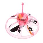 ibasenice Dış Mekan Oyuncakları Dış Mekan Oyun Setleri Çalıştırılan Dronlar El Drone Uçan Oyuncak Yüzen Kızdırma Oyuncakları Mini Drone Uçan Daire Ufo Broşürü Uçan Oyuncağı