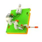 ibasenice Elektrik Motoru Oyuncak Mini Motor Mini Jeneratör Motoru Mini Elektrikli Oyuncak Diy Kök Oyuncaklar Eğitici Oyuncak Diy Bilimsel Oyuncak Bilim Deney Oyuncağı Çocuk Bulmaca Robot