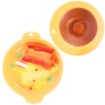ibasenice Güveç şehriye modeli mutfak kitchen Mini ev DIY oyuncak ev dekoratif objeler minyatür erişte gibi davran sahte gıda süsü yapay gıda prop sahte erişte süsleme bebek evi eriştesi pvc