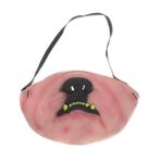 ibasenice Halloween Köpek Kostümü Maskesi Cadılar Bayramı Lateks Maskesi Cadılar Bayramı Lateks Maskeleri Korku Öldürücü Maskeler Cadılar Bayramı Hayvan Maskesi Beyaz Maske Mekanik Çocuk