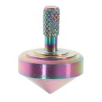 ibasenice Metal Üst Hassas Mini Masaüstü Cayro Akordeon Topaç Eğitici Oyuncaklar Hediye Küçük Oyuncak Mini Metal Jiroskop Şakırtılar Gerginlik Tablosu Alaşım Huzursuz Çocuk
