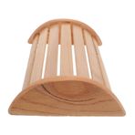 ibasenice Recliner yastık aksesuarları plaj sandalyesi baş yastığı evrensel koltuk başlığı sandalye yastığı mobilya parçaları yumurta sandalye minderi bambu Light Brown