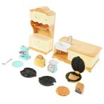 ibasenice Silgi Traş 1 Takım Mini Plastik Mutfak Dolabı Dollhouse Minyatür Mutfak Seti Mini Dollhouse Tencere Minyatür Mutfak Düzeni Prop Için Dollhouse Mutfak Oyun Arıcı Eldiveni