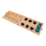 ibasenice Sürdürülebilir Mancala Tahtası Renkli Oyuncakları Aile Eğlence Oyunu Abalone Oyunu