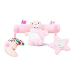 ibasenice yatak asılı çocuk hafif eğitici oyuncaklar educational toys Araba Koltuğu Bebek bebek oyuncakları güzel oyuncaklar beşik asılı Peluş pembe