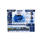 İBELTECH SCM2-60 3 HP Çift Kademeli Santrifüj Su Pompası 70 Metre Basma SSA304 7 Kat 14 Daire Bakır Sargılı