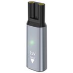 IBERLS Philips Norelco HQ8505 Tip-C Tıraş Makinesi Adaptörü Şarj Dönüştürücü, 7000, 9000, 3000, 5000, OneBlade QP6520 QP6530 QP6510 15V Sakal Düzeltici Konnektörü (1 Paket)