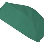 Ibex Polycotton Kafatası Şapkaları Profesyonel Yemek Şapkası, Aşçılar, Fırıncılar, Erkekler ve Kadınlar için (5'li Paket), yeşil (forest green), One Size