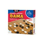 ibis oyuncak Ahşap Dama Strateji Oyunu 1 Kutu 3 Oyun (Dama, Çapraz Dama, Çin Daması)
