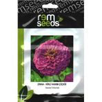 İBK İklim Bahçe Zinnia Çiçek Tohumu (Kirli Hanım Çiçeği) - ZINNIA (~ Takribi 25 Tohum)