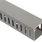 Iboco T1-EN 80x80mm Delikli Kablo Kanalı Gri