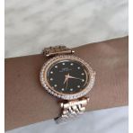 IBSO Rosegold Zarif Şık Taşlı Kaliteli Kadın Kol Saati - Rose Gold