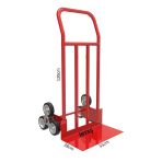 Ibtaş 3 Tekerlekli 250 kg Ergonomik Merdiven Çıkabilen Koli, Eşya, Yük Taşıma El Arabası