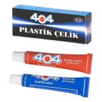 İbtaş 404 Plastik Çelik No:1 Şeffaf Yapıştırıcı 16 Gram Çift Karışımlı