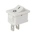 IC 125B-1 2P Beyaz Mini Işıksız Anahtar
