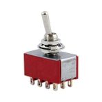 IC-148C On-On Ø6mm 12P Toggle Switch MTS-402