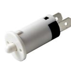 IC 187A 12 mm Beyaz Ters Kapak Switch