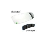 Iç Dikiz Ayna Lastikli Geçme Geniş Açılı 300mm*80mm