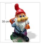 İç Dış Mekan 35cm Yedi 7 Cüceler Şirin Baba Bahçe Heykeli Biblosu