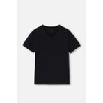 Iç Giyim Dagi 2'li Pamuk V Yaka Atlet T-Shirt - Siyah - XL