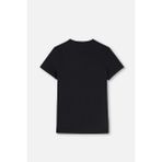 Iç Giyim Dagi Sıfır Yaka Kısa Kol 2'li Pamuk Atlet T-Shirt - Siyah - XL