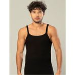 Iç Giyim Erdem Ince Askılı Erkek Kaşkorse Atlet (3 Adet) - Siyah - 2XL