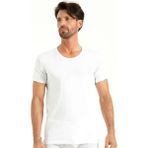 Iç Giyim Lüx Pamuk Kumaş Oval Yaka Erkek Atlet (3 Adet) - Beyaz - 2XL