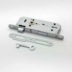 İç Kapı Oda Kapısı Gömme Kilit 18 X 45Mm Göbek Ölçülü Metal İç Kapı Kilidi 1 Anahtarlı