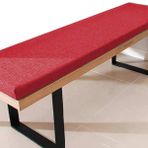 İç Mekan Mobilyaları Tezgah Pedi Yastık Sabitleme Bağları ile Bordo 115 x 40 x 5 cm Kalın Uzun Koltuk Minderi Sandalye Koltuk Paspası Arkalık Yatak 80 x 40 80 x 30 60 x 30 5 cm Kalın Konfor ve Sty