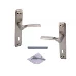 İç Oda Kapı Kolu Aynalı Sağa Sola Uygun Saten Renk Dış Ahşap Pvc Metal Çelik Kapısı Tutamağı 1 Takım