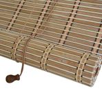İç ve Dış Mekan Kullanımı için Retro Roma Tarzı Karartma ve Isı Yalıtımlı Özelleştirilmiş Bambu Stor Perde 130 cm x 130 cm