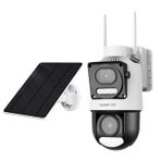 ICAM 365 A442 4G E-SIM PTZ Güvenlik Kamerası, Beyaz, 8 MP Çözünürlük