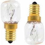 İcanpares Eminçelik Uyumlu Ankastre Davlumbaz Buzdolabı Fırın 15 Watt Gün Işığı 300° Halojen Ampül 2 Adet