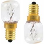 İcanpares Esty Uyumlu Ankastre Davlumbaz Buzdolabı Fırın 15 Watt Gün Işığı 300° Halojen Ampül 2 Adet