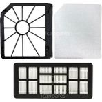 İcanpares Grundig Uyumlu VCC 9850 Süpürge Hepa Filtresi Mikro Filtre ve Çerçevesi