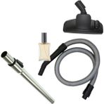 İcanpares Kenwood Uyumlu Vc 2007 2400 Elektrikli Süpürge Teleskopik Boru Baykuş Emici Hortum Seti