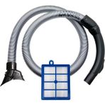 İcanpares Philips Uyumlu FC9210, FC9205, FC9202, FC9219, FC9206, FC9212, FC9214 Marathon Süpürge Hortumu ve Filtresi - 1 Adet