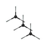 İcanpares Viomi Uyumlu Alpha 2 Pro, V5 Pro, V5, Karaca Vantuz Off Road 2in1 (RS007) Robot Süpürge Yan Fırçası 3 Adet - 1 Adet