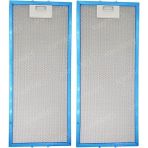 İcanpares White Daisy Uyumlu Davlumbaz Aspiratör Filtresi - 20,5X47,5 cm (205X475 Mm), Arka Tırnak Aralığı: 4,5 cm (45 Mm), 2’li Paket - Aspiratör & Davlumbaz
