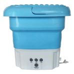 Icclek Binduo Mini Portatif Çamaşır Makinesi - Mavi (Yurt Dışından)