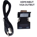 Ice HDMI To Analog VGA ve Ses Aktif Dönüştürücüsü