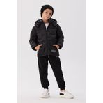 Iceberg BG Store Erkek Çocuk Siyah Mont
