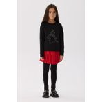Iceberg Bg Store Kız Çocuk Siyah T-Shirt - 4 Yaş