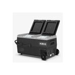Iceco K75D 12/24 V 75 lt Akülü Kablolu Çift Bölmeli Kompresörlü Tekerlekli Outdoor Dondurucu Oto Buzdolabı