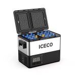 Iceco Tcd45 12/24Volt 45 Litre Çift Bölmeli Kompresörlü Oto Buzdolabı/Dondurucu