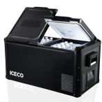 Iceco VL90PROD 12/24 V 220 V 90 lt Çift Bölmeli Outdoor Kompresörlü Dondurucu Oto Buzdolabı