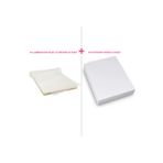 ICECOPY 50 Adet Laminasyon Filmi + 50 Adet A4 Fotokopi Kağıdı 80 Gr